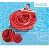 COLCHONETA ROSA ROJA INTEX 137X132 CM