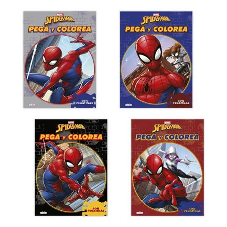 LIBRO PEGACOLOR SPIDERMAN