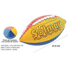 BALON RUGBY MINI "PLAY MORE" 21,5 CMS.