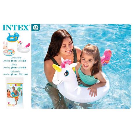 FLOTADOR ANIMALES INTEX 71X56 CM VARIOS