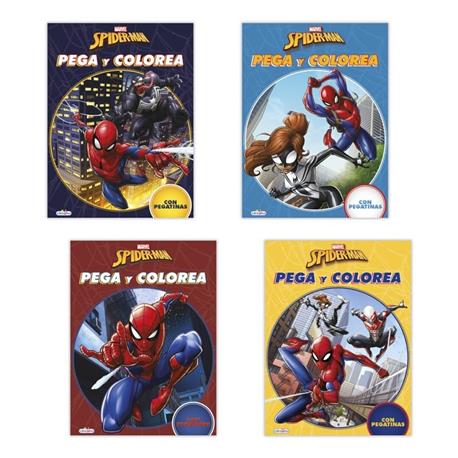 LIBRO PEGACOLOR SPIDERMAN