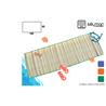 ESTERILLA PLAYA ALUMINIO / TEJIDO 60X180 CMS.