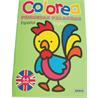 LIBRO COLOREA - PRIMERAS PALABRAS ESP./ING.