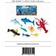 JUGUETE ANIMALES MARINOS 8pcs MARINE WORLD