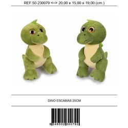 PELUCHE DINO ESCAMAS 20cm