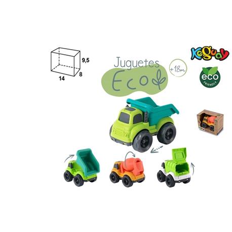 CAMION CONSTRUCCION ECOFRIENDLY SURTIDOS 80063