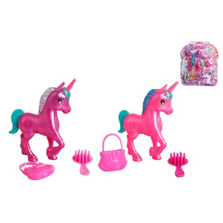 JUGUETE UNICORNIO + ACCESORIOS