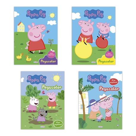 LIBRO PEGACOLOR PEPPA PIG