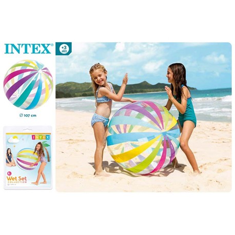 PELOTA HINCHABLE JUMBO INTEX 107 CM