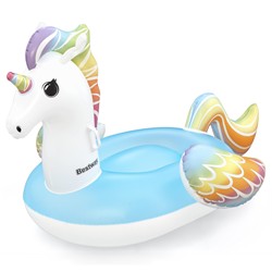 FLOTADOR UNICORNIO FANTASY RIDE-ON BESTWAY 155X119 CM