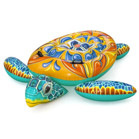 FLOTADOR TORTUGA MEDITERRANEAN RIDE-ON BESTWAY 183X173 CM