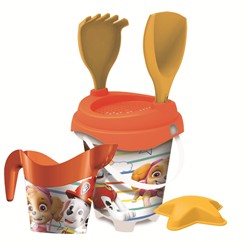 CUBO CASTILLO PAW PATROL + REGADERA + MOLDES