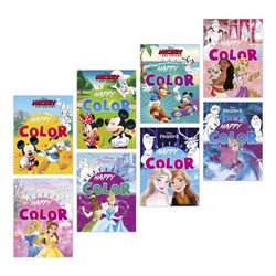 LIBRO HAPPY COLOR DISNEY SURTIDOS