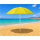 SOMBRILLA DE PLAYA 140cm FUERTESOL UV COLORES