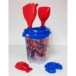 CUBO CASTILLO SPIDERMAN + MOLDES CRISTAL (CUBO TRANSPARENTE)