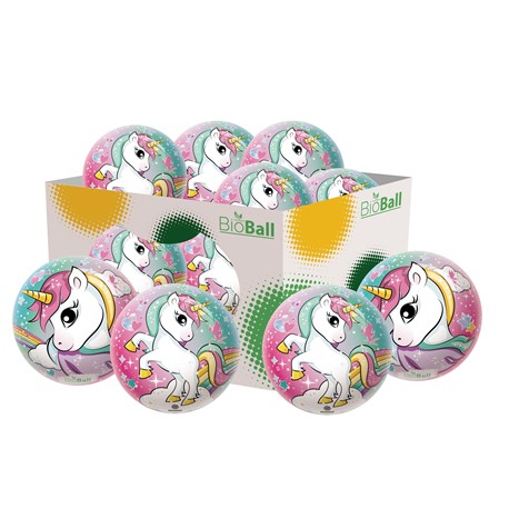 PELOTA UNICE UNICORNIO ARCO IRIS 140mm