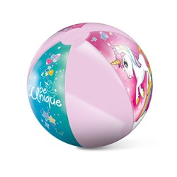 PELOTA HINCHABLE UNICORNIO 50 CMS