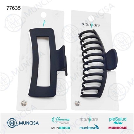 PINZA PELO MUNKARE 12CM NEGRO SURTIDAS