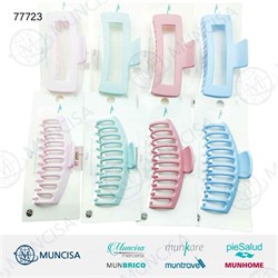 PINZA PELO MUNKARE 12CM COLORES PASTELES SURTIDAS
