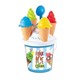CUBO ICE CREAM HELADOS AZUL