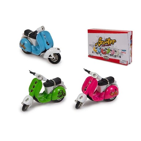 MOTO VESPA FRICCION METAL SURTIDOS