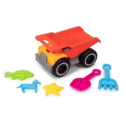 CAMION PLAYA CUBO + ACCESORIOS SURTIDOS RED