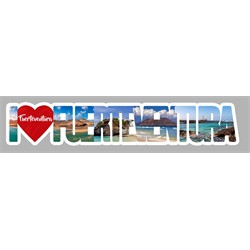 IMAN I LOVE FUERTEVENTURA RELIEVE 14cm
