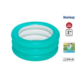 PISCINA BESTWAY 3 ANILLOS 170X30 CM SURTIDA BOLSA