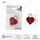 CANDADO CON COMBINACION MUNTRAVEL CORAZON 55x40mm