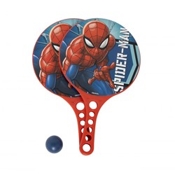 RAQUETA DE PLAYA C/ PELOTA SPIDERMAN