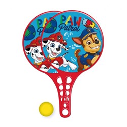 RAQUETA DE PLAYA C/ PELOTA PAW PATROL