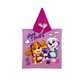 PONCHO PAW PATROL SKYE CON CAPUCHA LILA