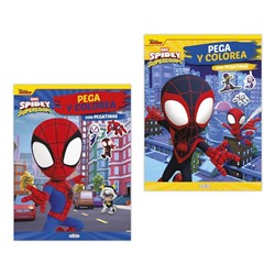 LIBRO PEGACOLOR SPIDEY SUPEREQUIPO