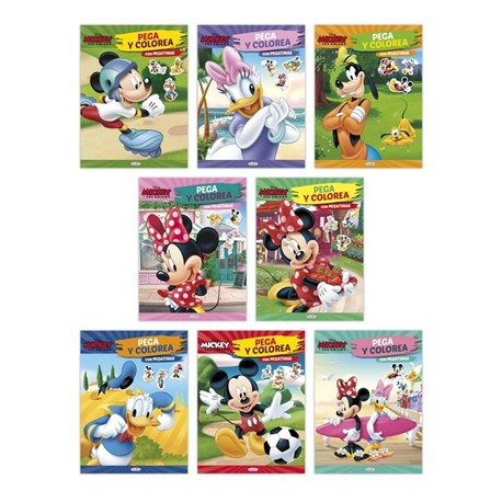 LIBRO PEGACOLOR MICKEY SURTIDOS