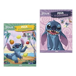 LIBRO PEGACOLOR LILO & STITCH DISNEY