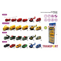 VEHICULOS EMERGENCIA SURTIDOS BLISTER 6pcs