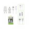 CARGADOR TRUSTIC 3 EN 1 MICRO USB PARED-COCHE
